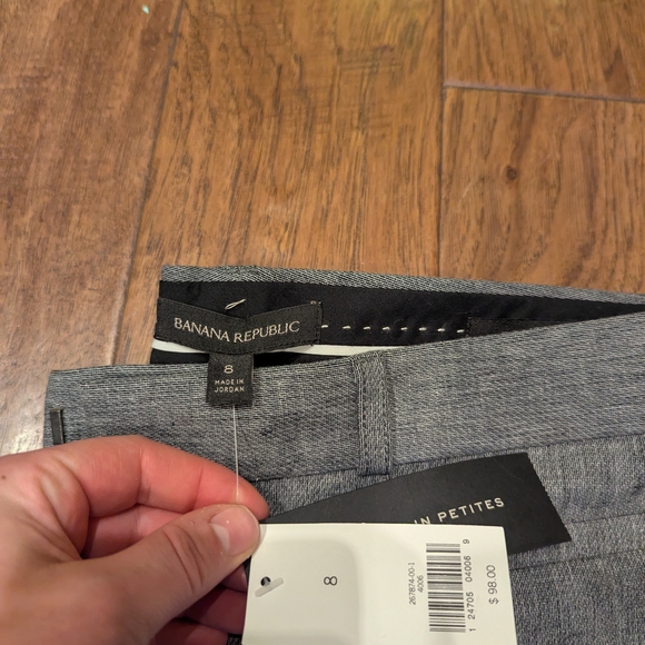 Womens Gray Dress Pants - Picture 3 of 4